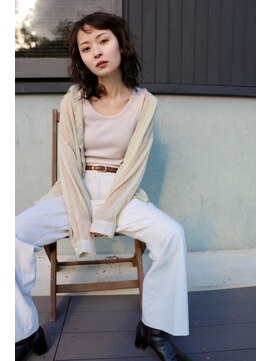 チャコ(cyaco) ☆ラフなパーマとレイヤーミディ☆