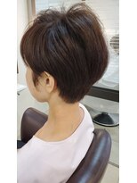 スタイル 成城学園前(STYLE)&nbsp;耳かけボブスタイルで毛先パーマをかけ  フォギーベージュ１２