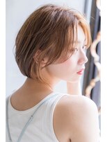 ケイト(kate)&nbsp;[kate ☆ 大宮] 丸みショート×ミルクティーベージュ