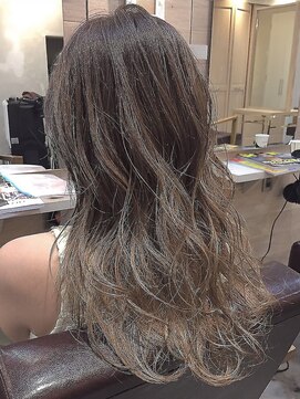 オーブ ヘアー アムール 学芸大学店(AUBE HAIR amour) ゆるウェーブ♪グラデーション