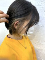 ヒート バイ アンカットラウンジ 渋谷(HEAT by UNCUT&LOUNGE)&nbsp;○アッシュベージュインナーカラー/ダブルカラー/ケアブリーチ