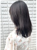 髪質改善ストレート_ダークアッシュ