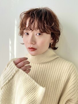シスタ(SISTA) 【SiSTA】ベージュカラー似合わせカット
