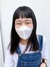 【自然にサラサラな髪へ】カット+ストレートパーマ ￥14850 [津田沼駅］