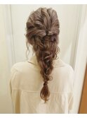 結婚式お呼ばれ ヘアセット