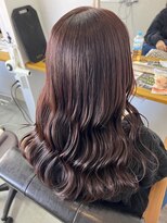 リ シャルム バイ エニーハウ 南七日町店(Re charm by anyhow)&nbsp;ブリーチなしピンクベージュ