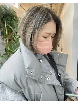 ジゼル 博多筑紫口店(GiseL) ハイライトバレイヤージュ【博多筑紫口じぜる】