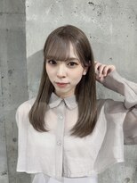 サロンドミルク 原宿(salon de MiLK)&nbsp;【salon de MiLK 原宿】ミルクティアッシュベージュ