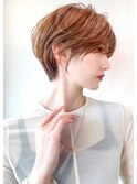 ショートボブ髪型30代40代50代前髪あり前髪なし面長丸顔【倉田】