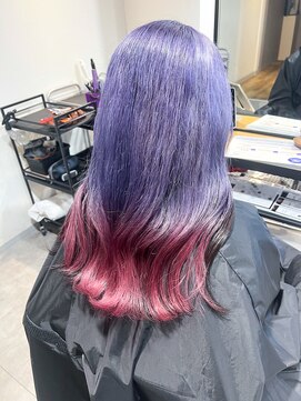 レオン(Re:ON) 紫～ピンク グラデーションカラー