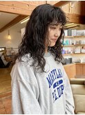 LA PENSEE / beige 田川 / くるくるロングパーマ◎