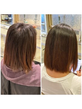 ロジェ(loje) 【loje】髪質改善/縮毛矯正 後ろ姿も美しく♪/takahira