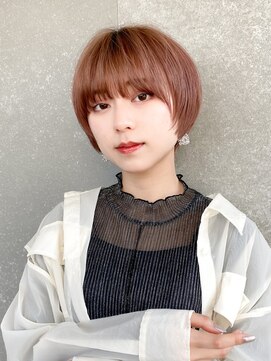 ロンド レグリーズ 立川(Lond leglise) ショート×顔周り×前髪×シルキーベージュ×グレージュカラー