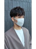 刈り上げマッシュパーマ 【SHIN】