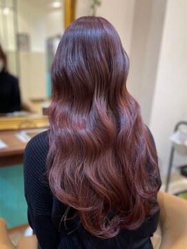 ロンド ブランシュ 錦糸町北口(Lond blanche) ピンクブラウン×韓国ヘア