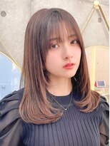 ロンドホットリップ 立川(Lond hot lip)&nbsp;韓国レイヤー/韓国風/顔周り/髪質改善/黒髪/ブリーチなし 立川