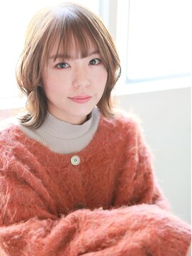 ヘアープロデュース ジェネシス(hair produce genesis) <genesis>透明感◎くびれ＆ゆる巻きボブ