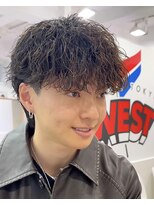 オーシャントーキョー ウエスト 心斎橋(OCEAN TOKYO WEST) 波巻きパーマメンズツイストスパイラルパーマツーブロック