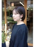顎ラインボブ・地毛風カラー〇mai