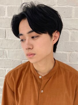 リコバイアフロート(riko by afloat) パーマ/センターパート/大人かっこいい[メンズカット竹田]