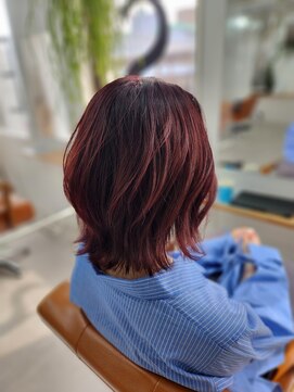 シーバイトリコ 市川(SEA by tricot) ボルドーチェリー/ボブ