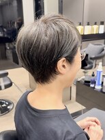 ハルキ ミナト ジャパン オオサカ(HARUKI MINATO japan OSAKA)&nbsp;40代50代60代白髪マッシュショートボブ大人美人くびれ髪質改善