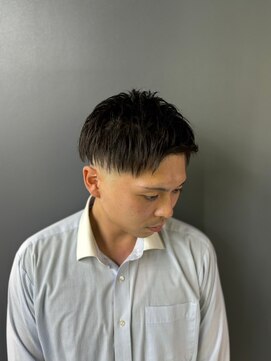 グリーディーフォックス 三軒茶屋(GreedyFOX) 三軒茶屋波巻き/マッシュパーマ/ウルフ/ハイライト<理容室>