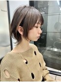 ☆横顔が可愛いショートウルフ　ボブウルフ　ウルフカット