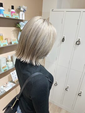 チェレ オレ 新金岡店(Chere ore) 30代のデザインカラー★大人めハイライトグレージュカラー