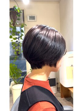 ハンドワークス(HAND WORKS) 前下がりショートボブ