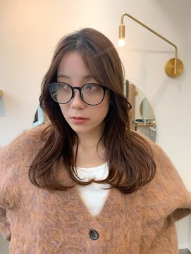 シア 新越谷店(SHEER) ロングレイヤー×ナチュラルブラウン