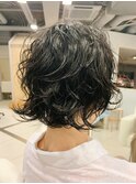 レイヤカット/ニュアンスパーマ[中崎町/梅田駅］