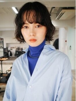 クード(cood)の写真/ショートヘア×パーマスタイルは“cood”にお任せ！自然で柔らかな仕上がりのニュアンスパーマが大人気◎