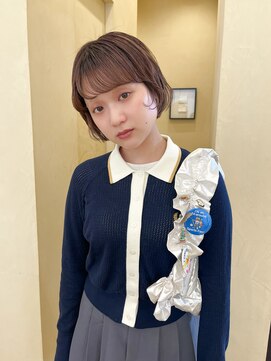 スニュウ(snuw) 【snuw_ayano】ピンクベージュ/ボブ