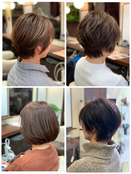 マノア(Manoa)の写真/普段のグレイカラーをワンランクアップした仕上がりにする高い技術とこだわりの薬剤で自分史上最高の貴方へ