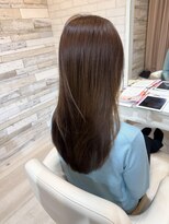 マーリャヘアー(mallia hair)&nbsp;レイヤースタイルレイヤーカットロングレイヤー小顔スタイル