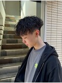 波巻きパーマ/メンズカット/メンズパーマ/ダウンパーマ