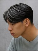 ホワイトメッシュハイライト・バレイヤージュ