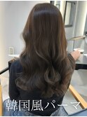 コテ巻き風パーマ /韓国風パーマ/デジタルパーマ/レイヤーカット