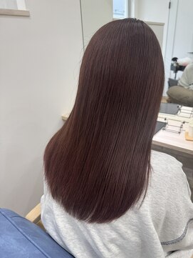 ビーチ ヘア メイク 綱島店(BEACH hair make) 暖色系カラー、サラツヤストレート