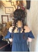 もこもこツインアレンジ