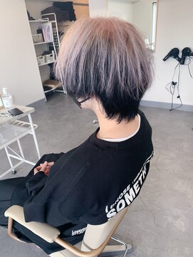 リル(lil) 髪質改善/白髪ぼかし/インナーカラー/ケアブリーチ/学割U24