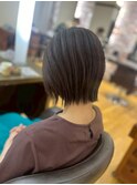 首元すっきり扱いやすい◎愛され丸みショート/髪質改善