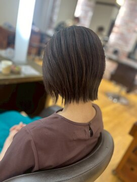ヴァンカウンシル 清須店(VANCOUNCIL) 首元すっきり扱いやすい◎愛され丸みショート/髪質改善