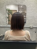 エン(en)&nbsp;切りっぱなしボブ