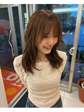 ヘアーコンセプト アイアイオ(HAIR CONCEPT iio) layer×beige color