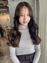 ムード(mood)&nbsp;グレージュ/アッシュカラー/髪質改善カラー/小顔レイヤー