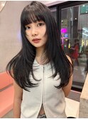 大人ガーリー/似合わせカット/ミディアムレイヤーカット