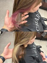 トウ(tou.)&nbsp;インナーカラー＋脱白髪染め30代40代50代