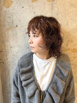 シーモアアンドサンズ(Seymour and Sons)&nbsp;ミディアムボブパーマ